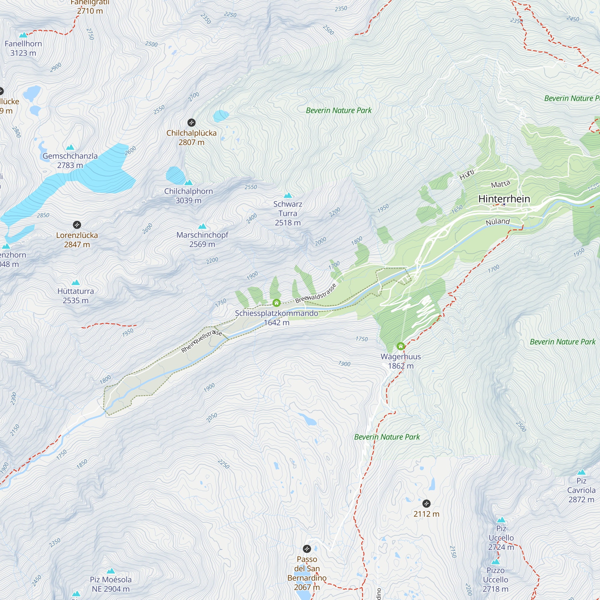 Baracke Breewald map