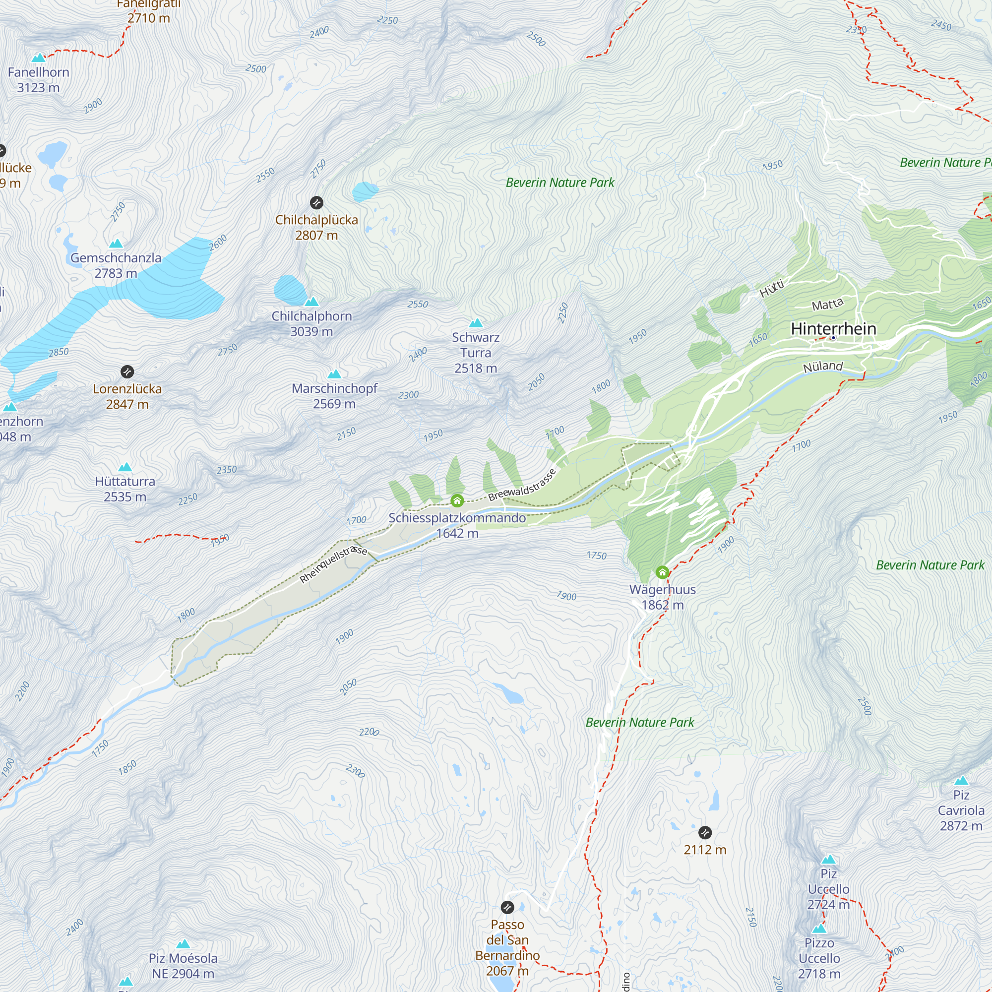 Baracke Breewald map
