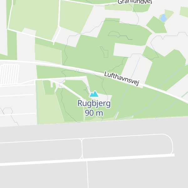 Map of Rugbjerg