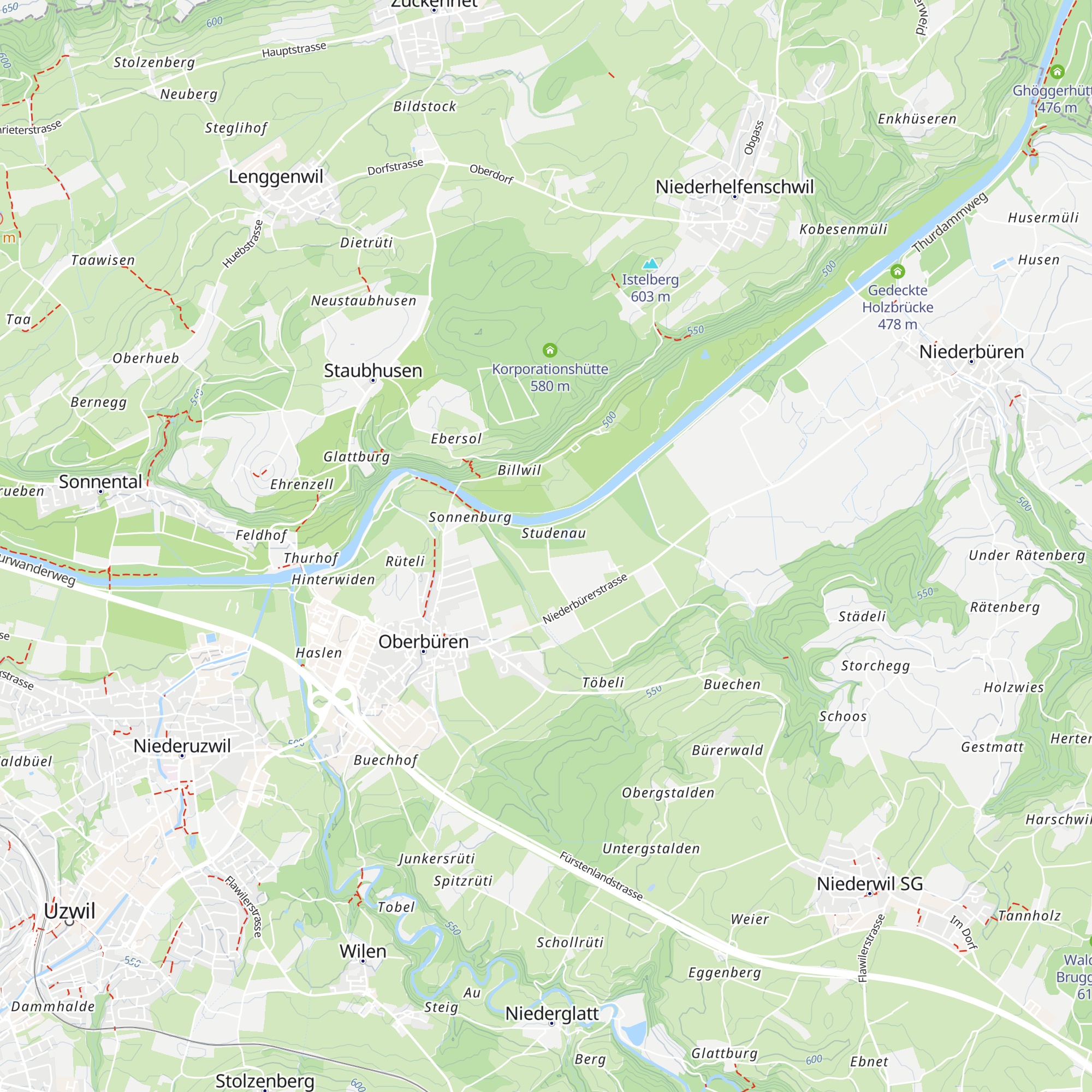 Korperationshütte map