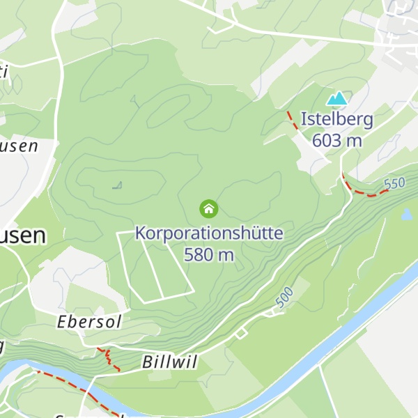 Map of Korporationshütte