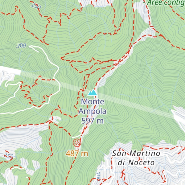 Map of Monte Ampola