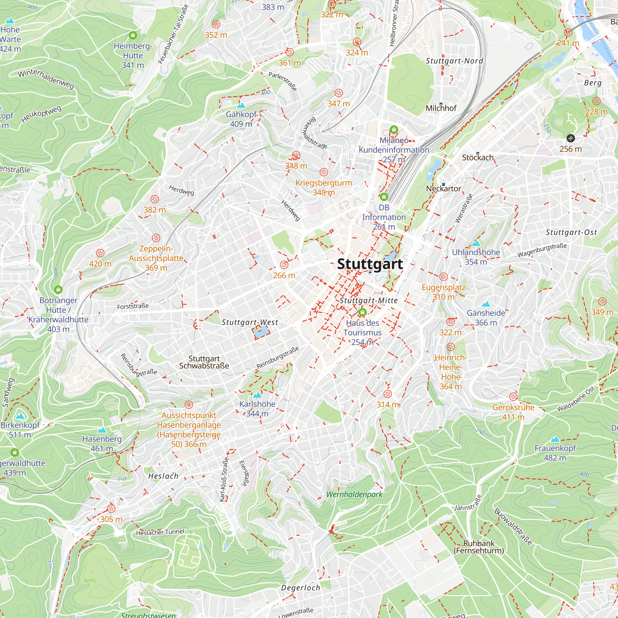 SSB Kundenzentrum map