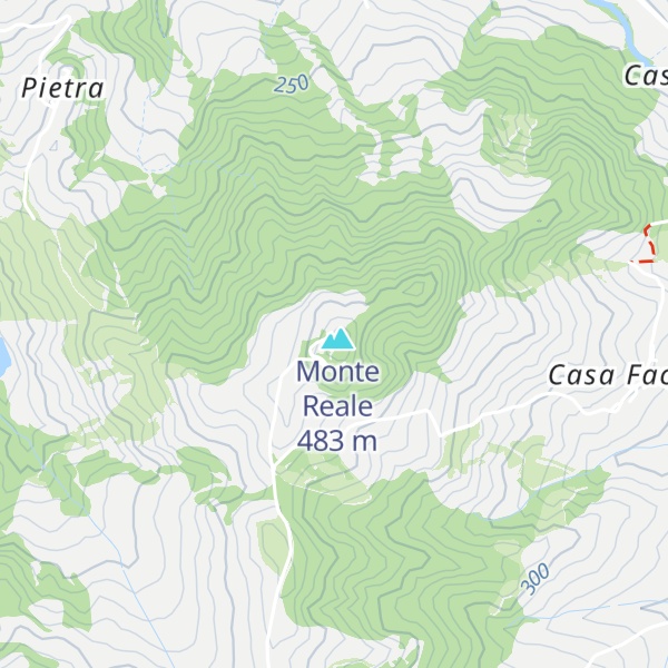 Map of Capanna Vaj