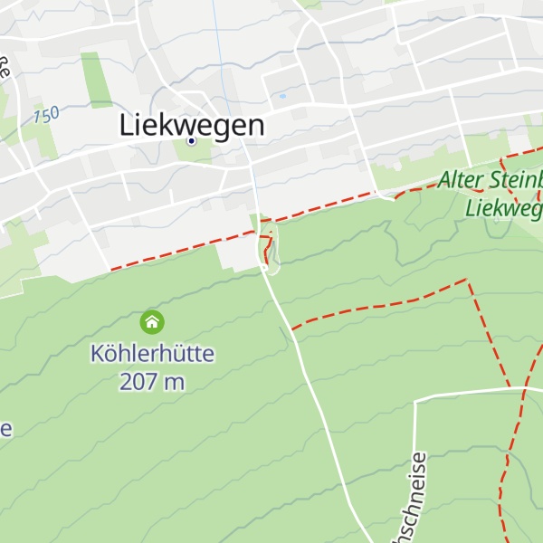 Map of Schutzhütte