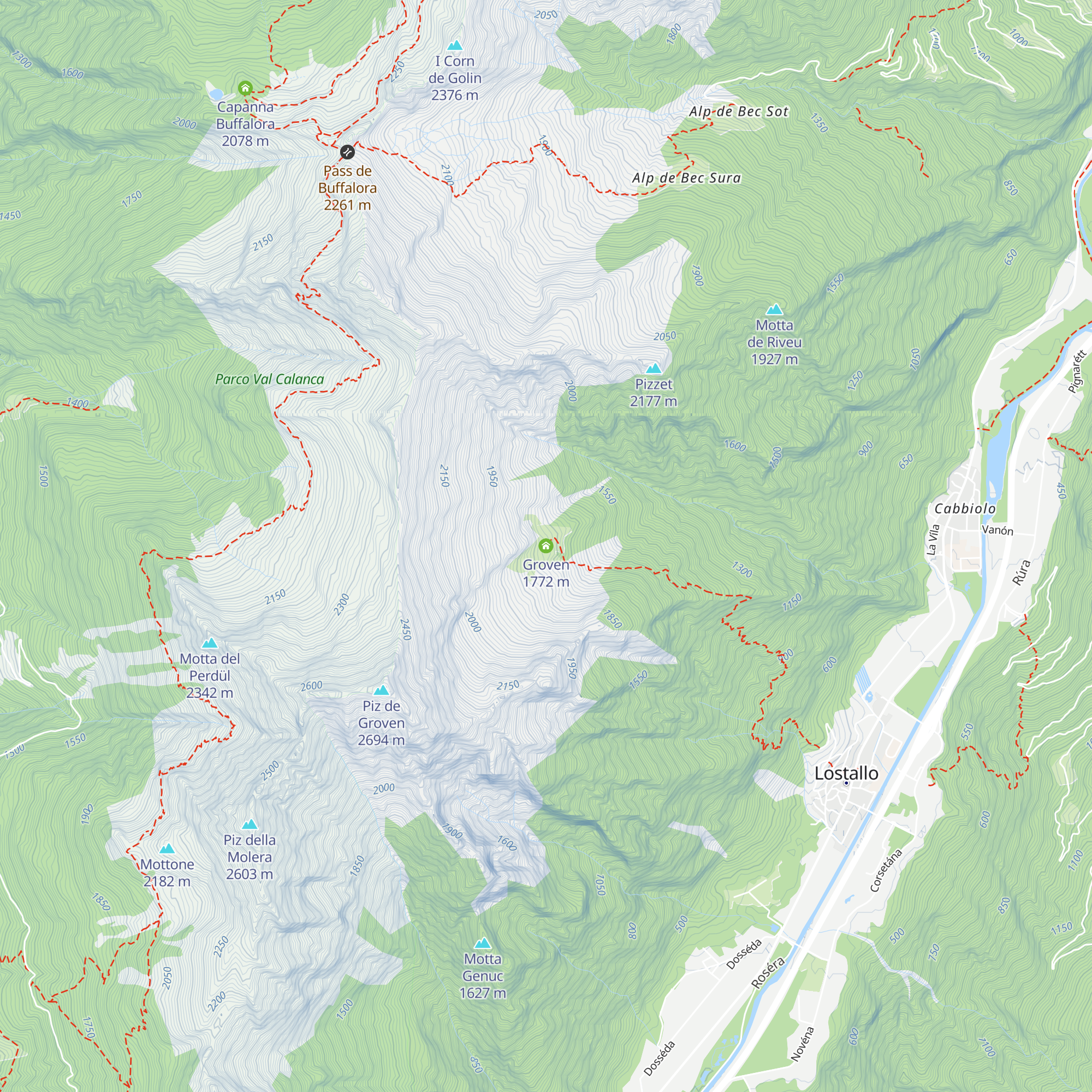 Groven map