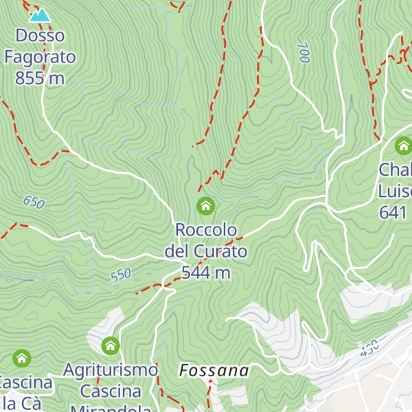 Map of Roccolo del Curato