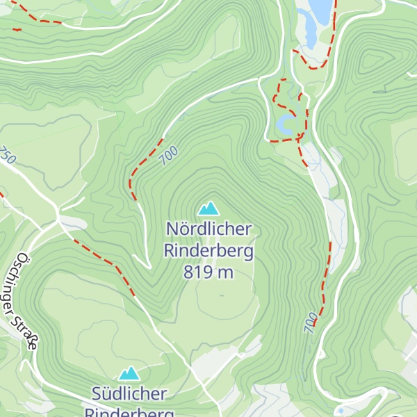 Map of Nördlicher Rinderberg