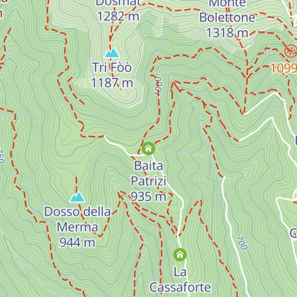 Map of Baita Patrizi