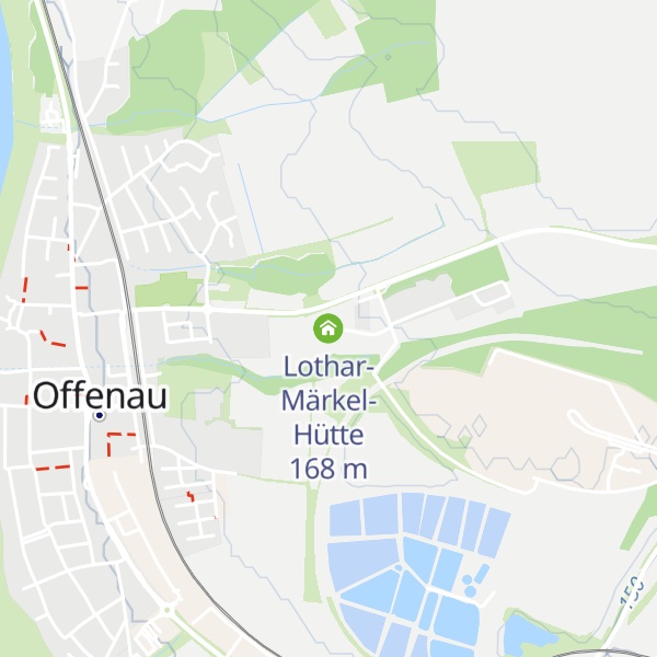 Map of Lothar-Märkel-Hütte