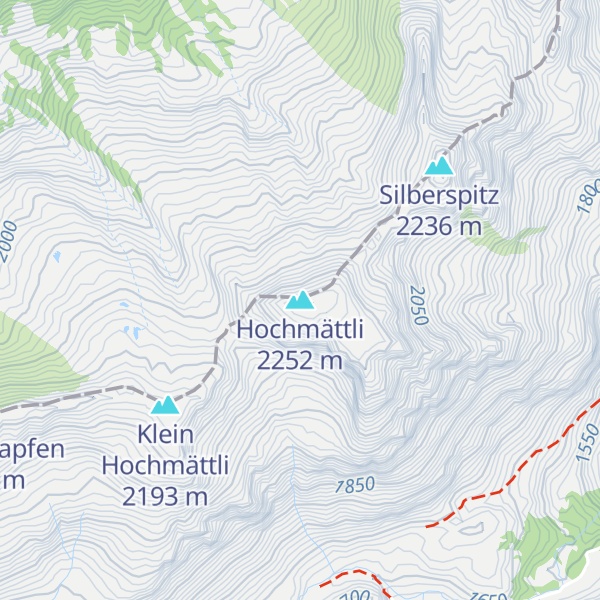 Map of Hochmättli