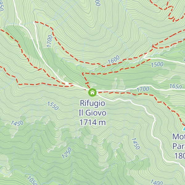 Map of Rifugio Il Giovo