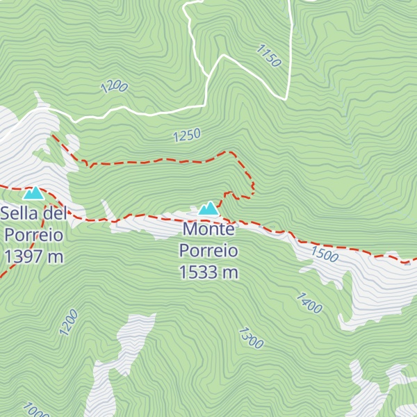 Map of Monte Porreio