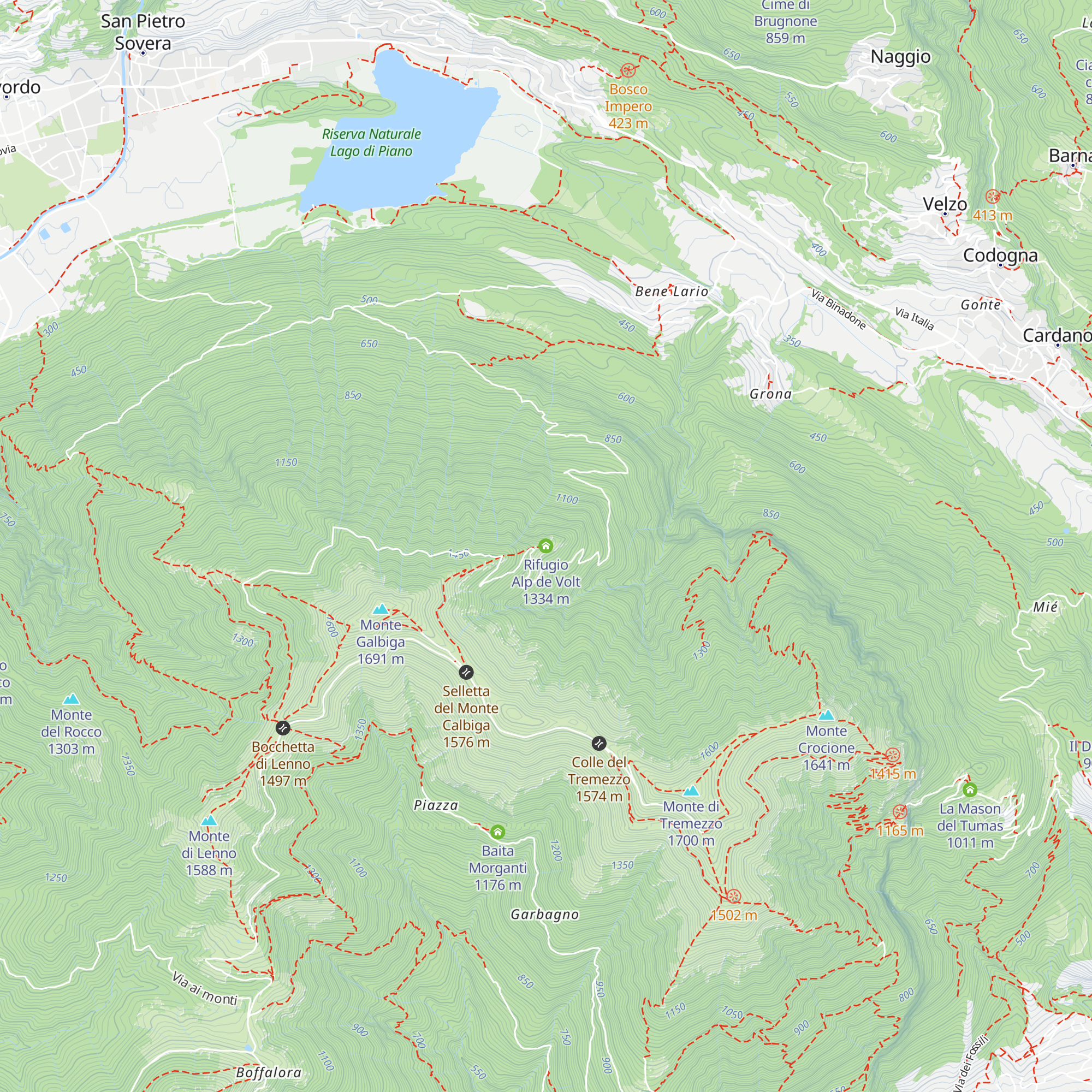 Rifugio Alp de Volt map