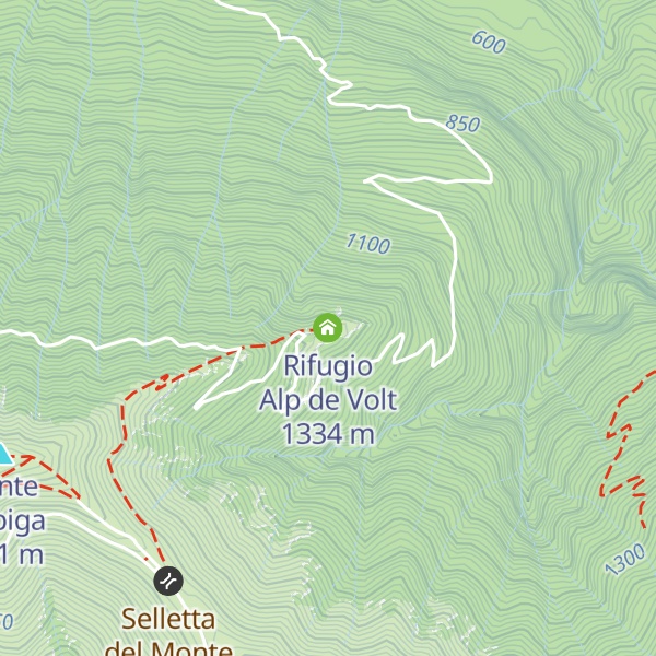 Map of Rifugio Alp de Volt