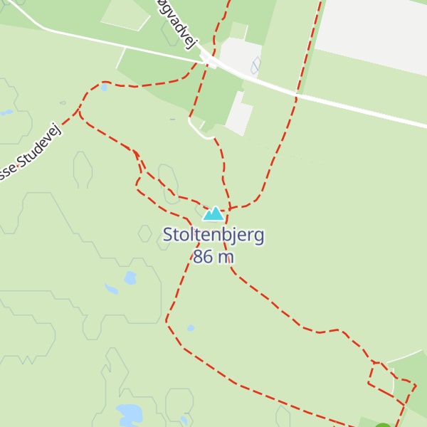 Map of Stoltenbjerg