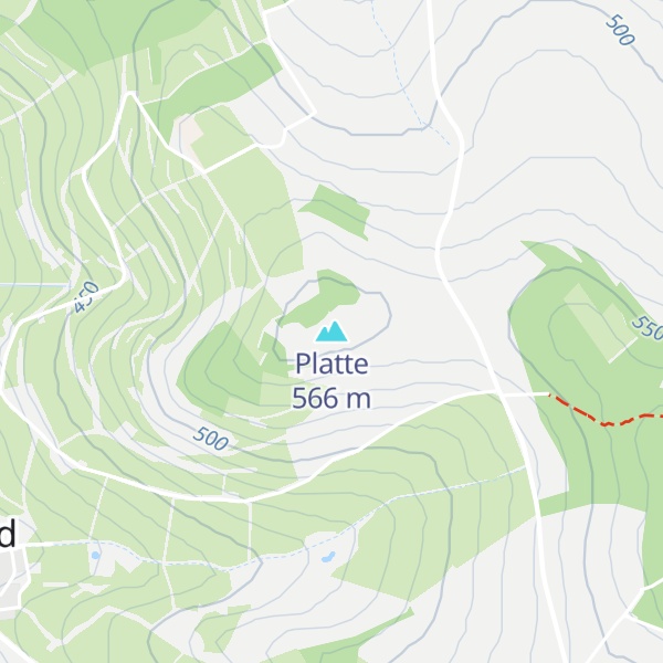Map of Platte