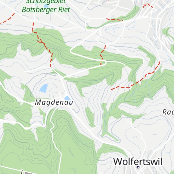 Map of Magdenauer Höchi