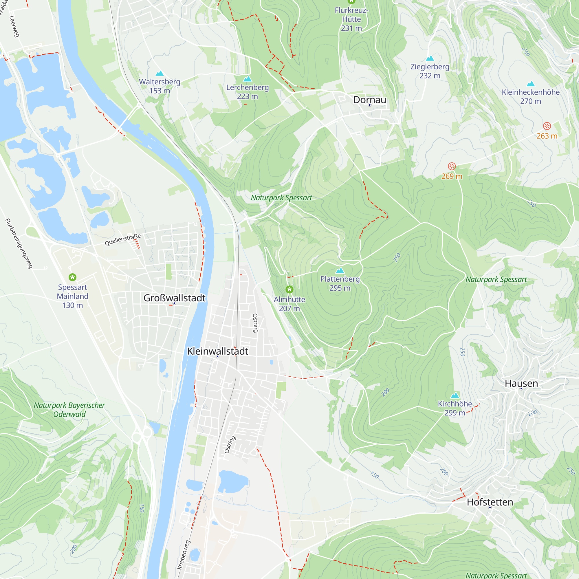Almhütte map