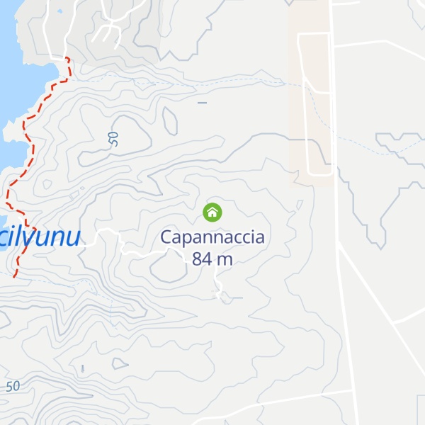Map of Capannaccia