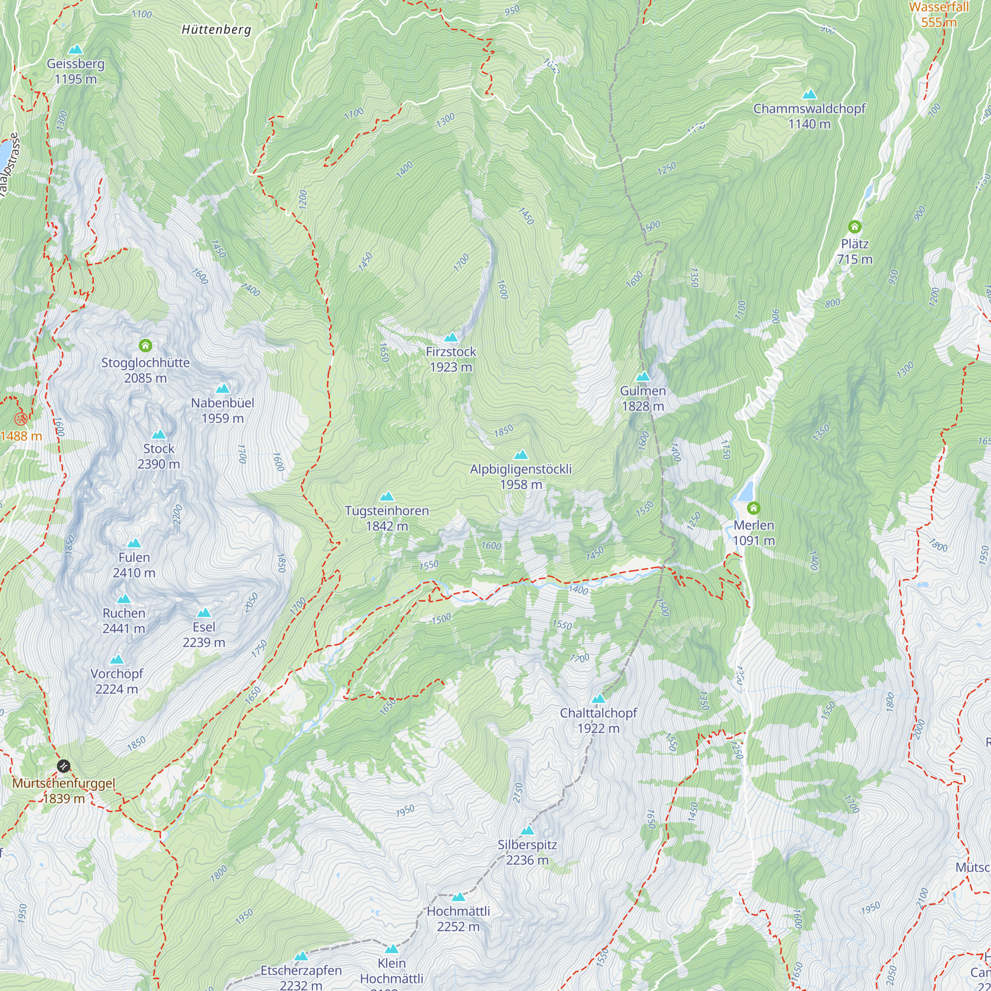 Gsponlauihütte map