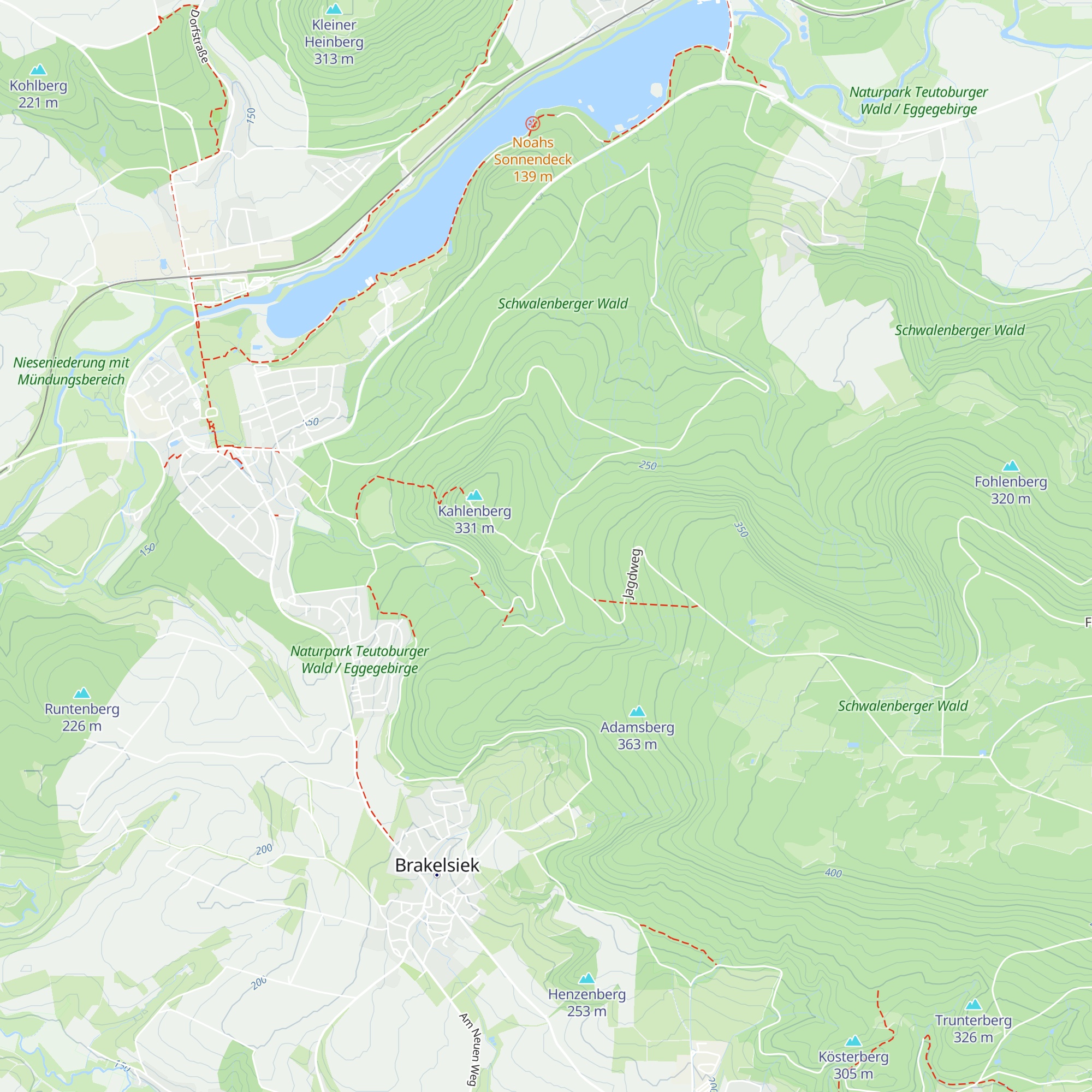 Birkenhütte map