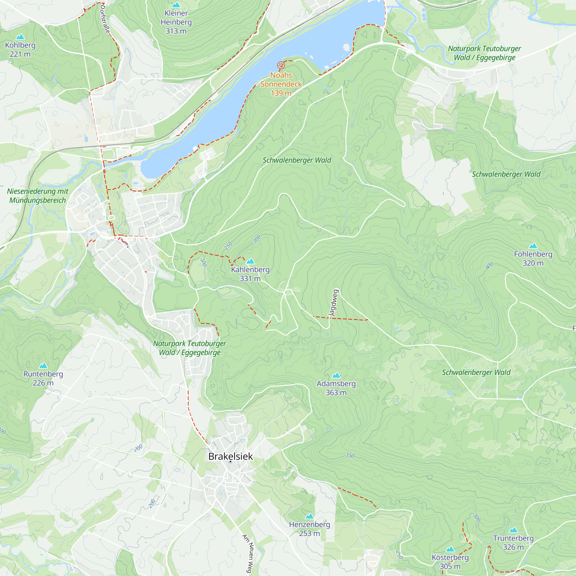 Birkenhütte map