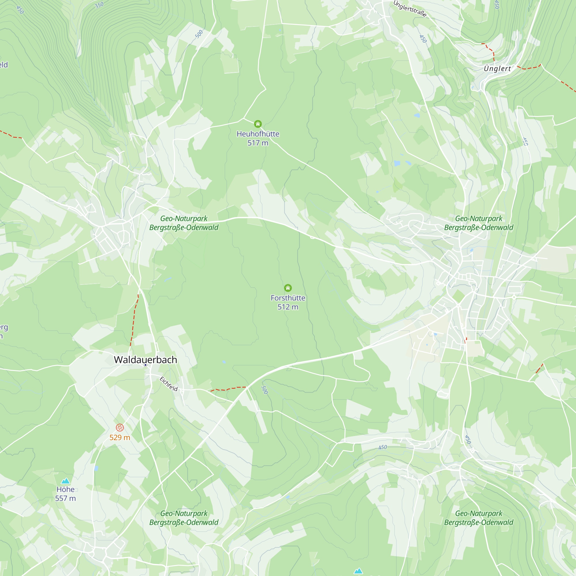 Forsthütte map