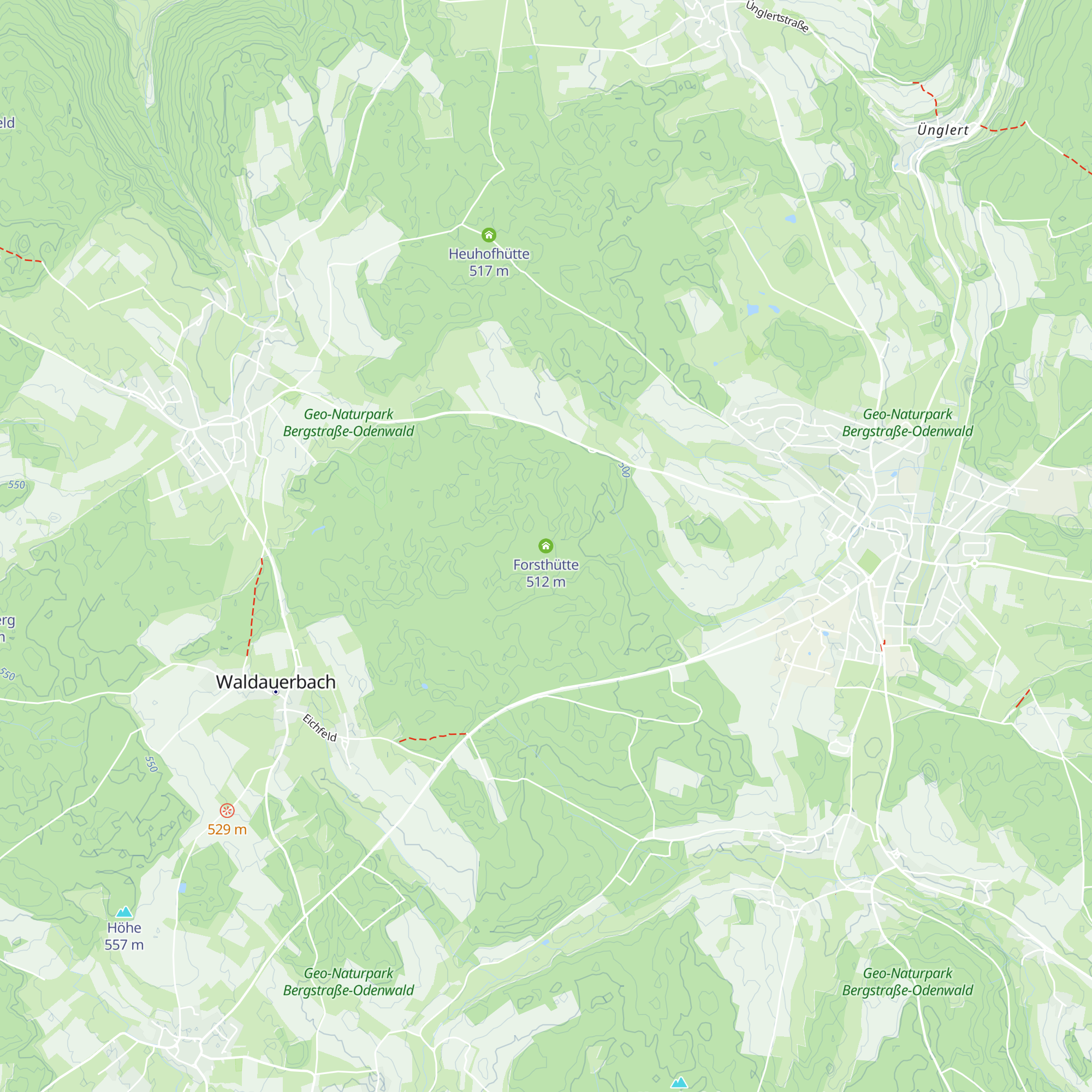 Forsthütte map