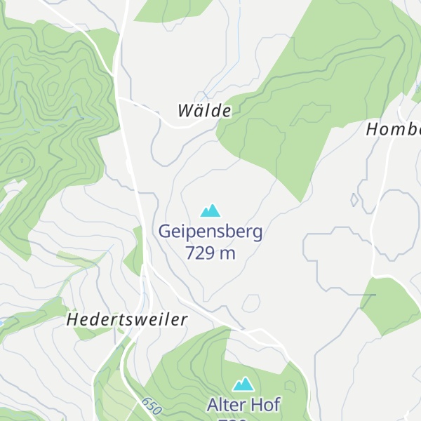 Map of Geipensberg