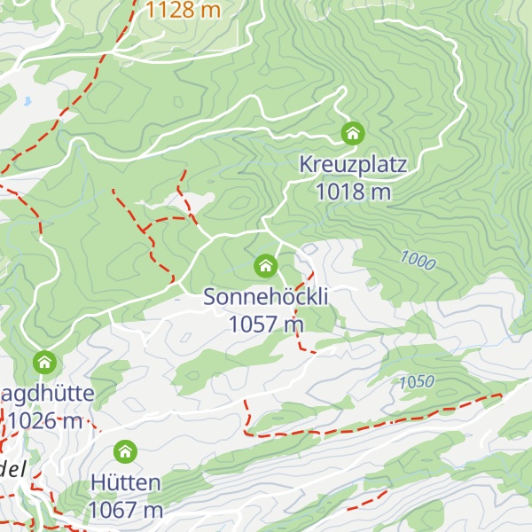 Map of Sonnehöckli