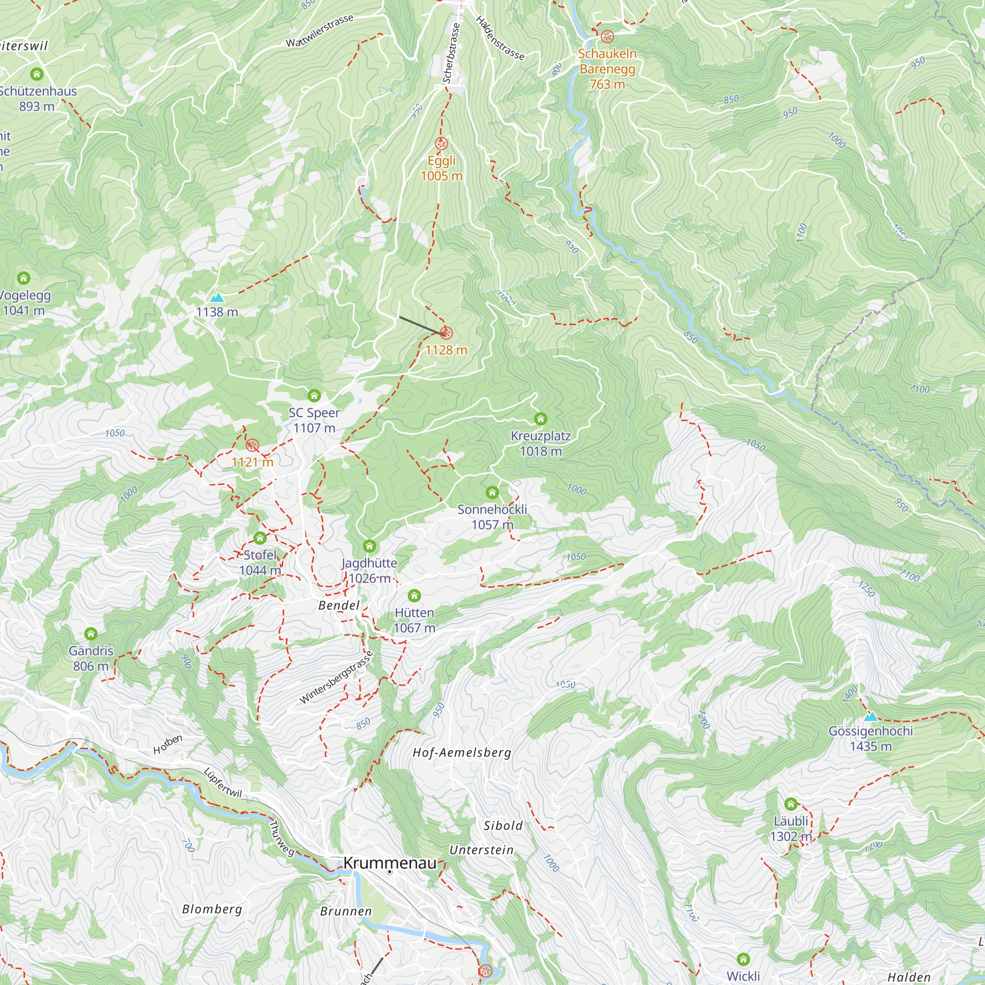 Sonnehöckli map