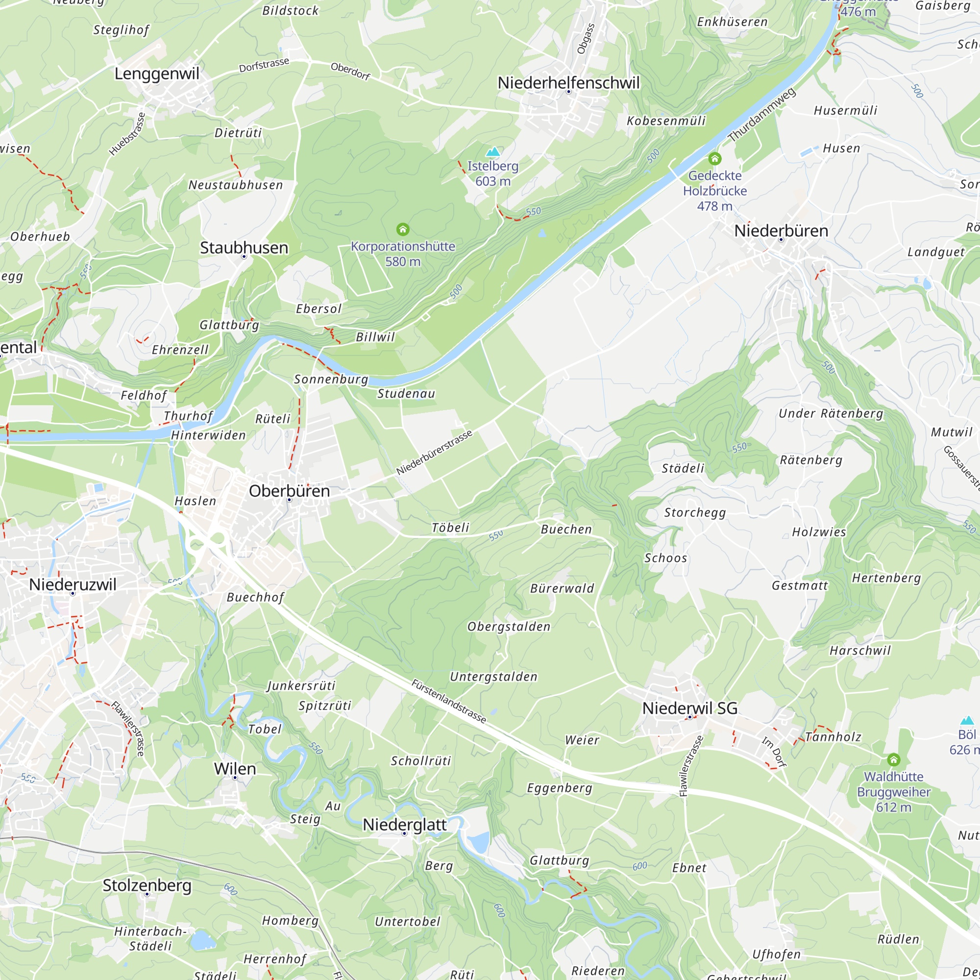 Scheibenstand map