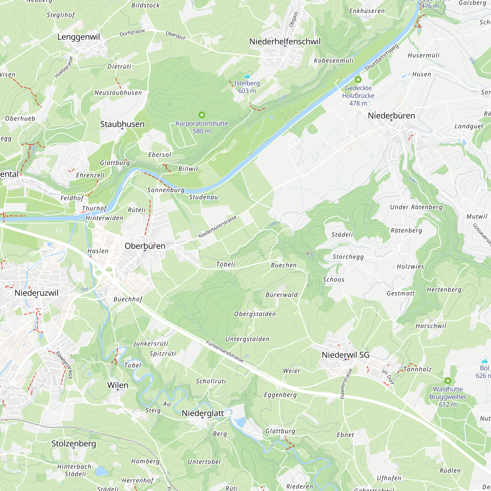 Scheibenstand map