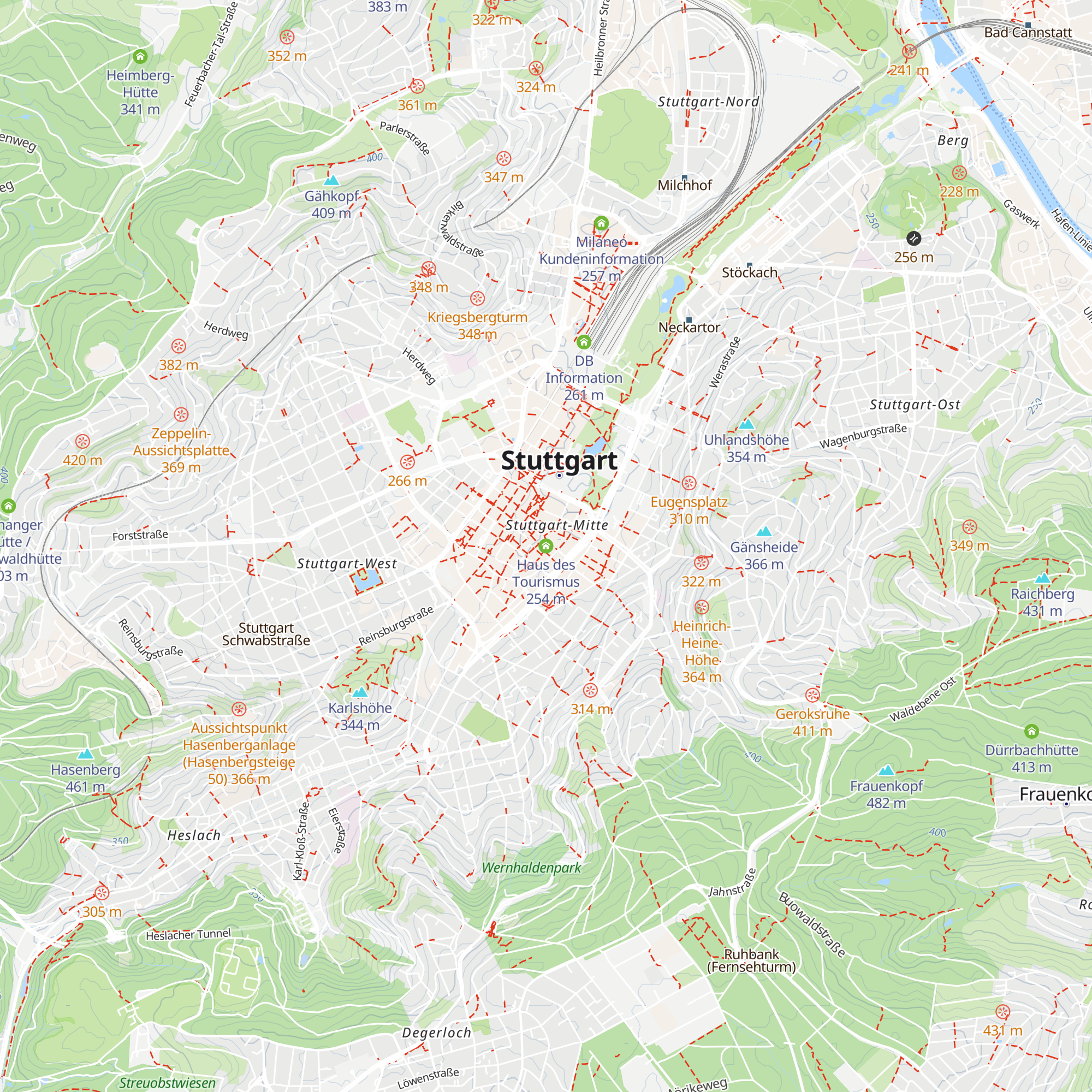 Haus des Tourismus map