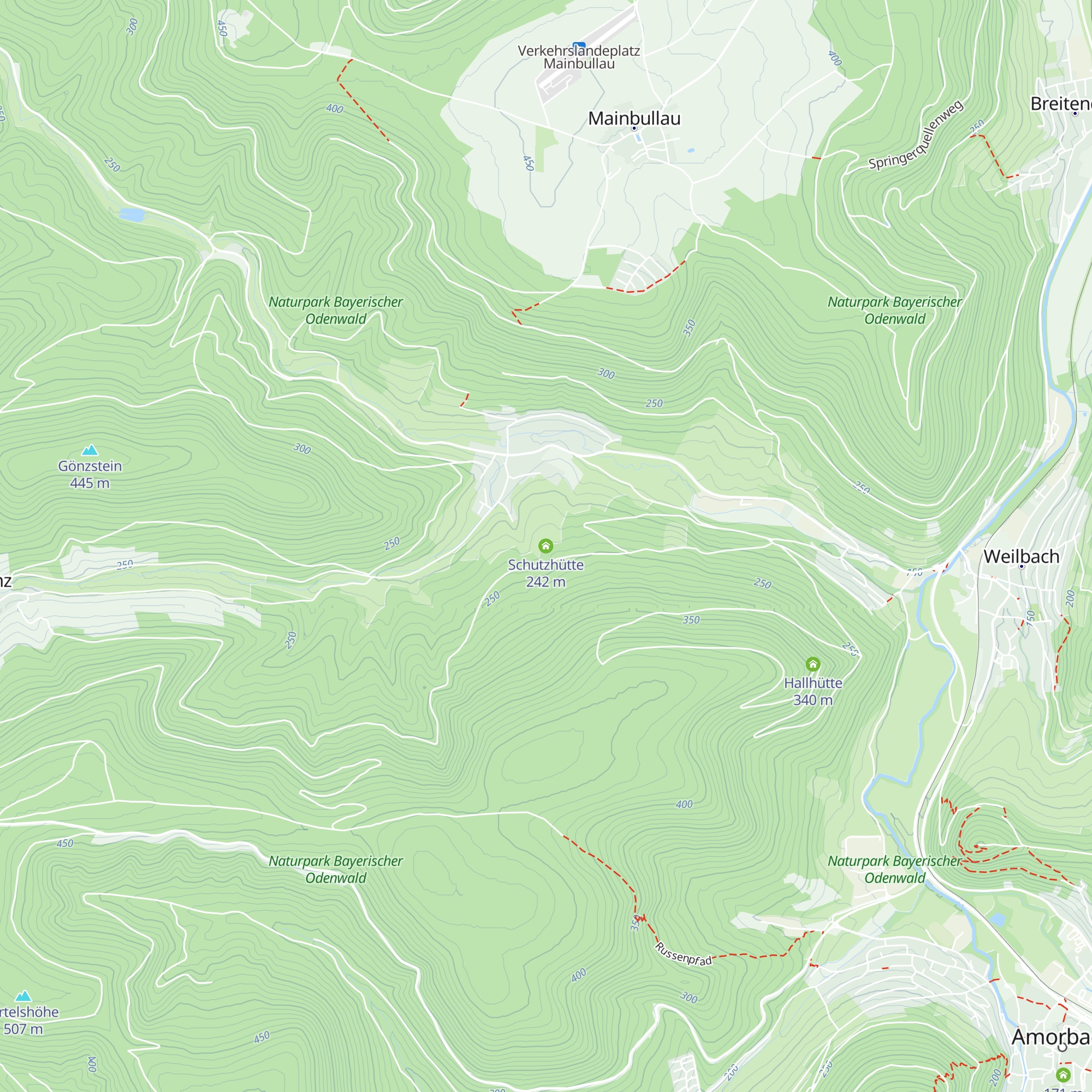 Schutzhütte map