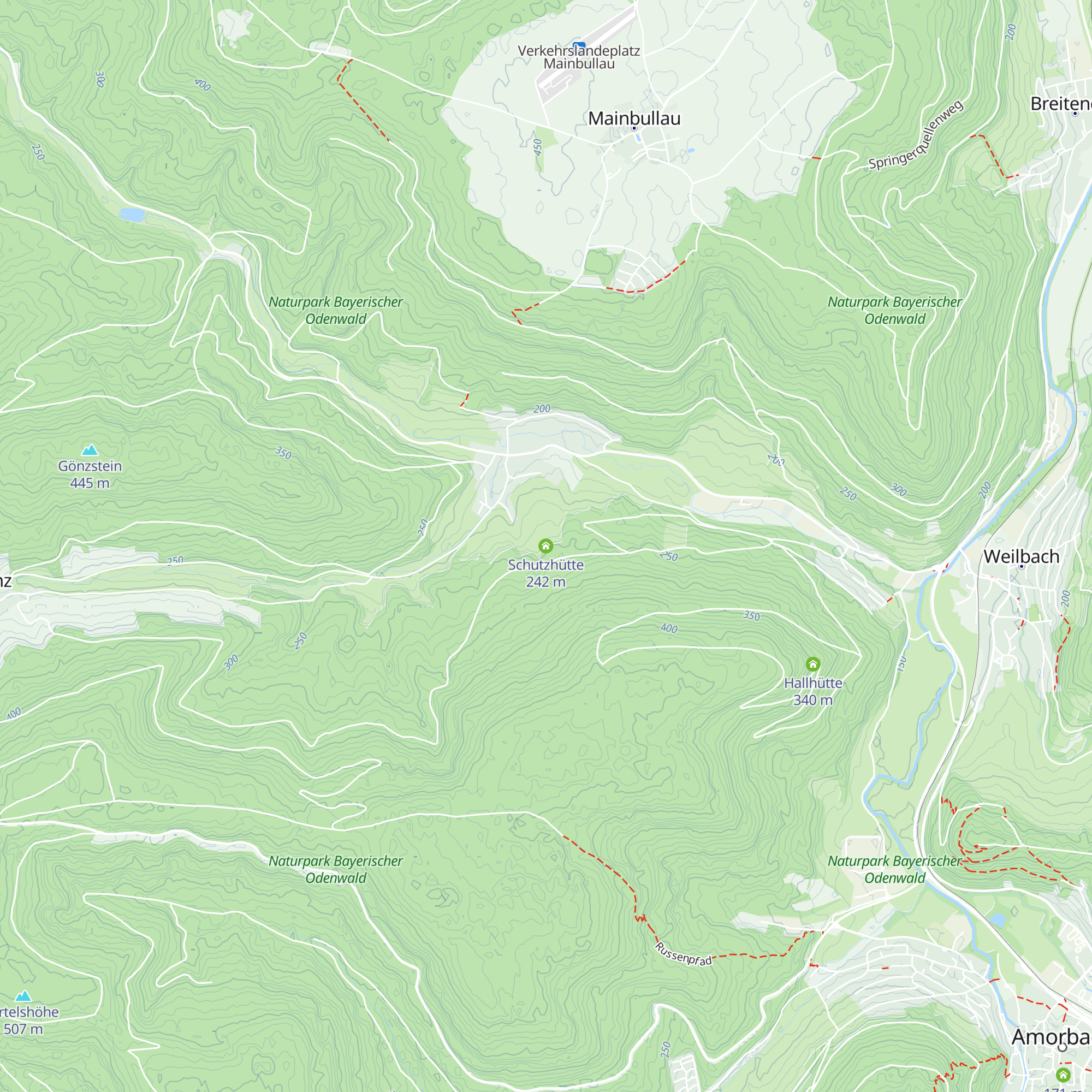 Schutzhütte map