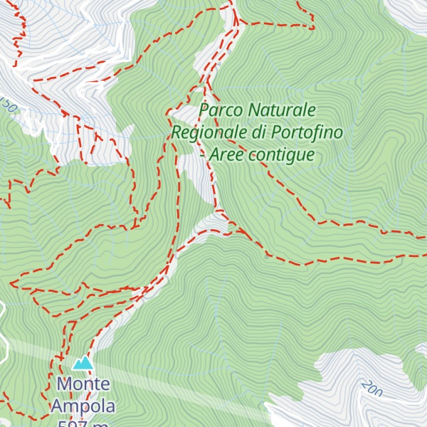 Map of Monte Orsena