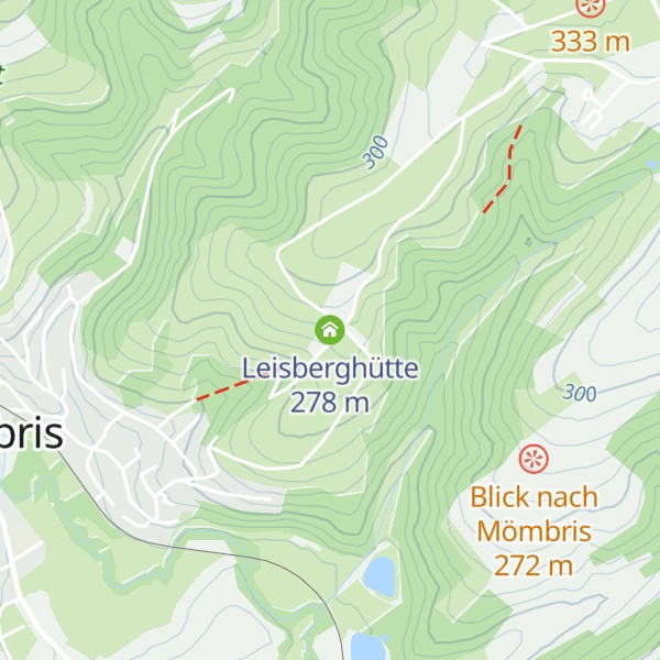 Map of Leisberghütte