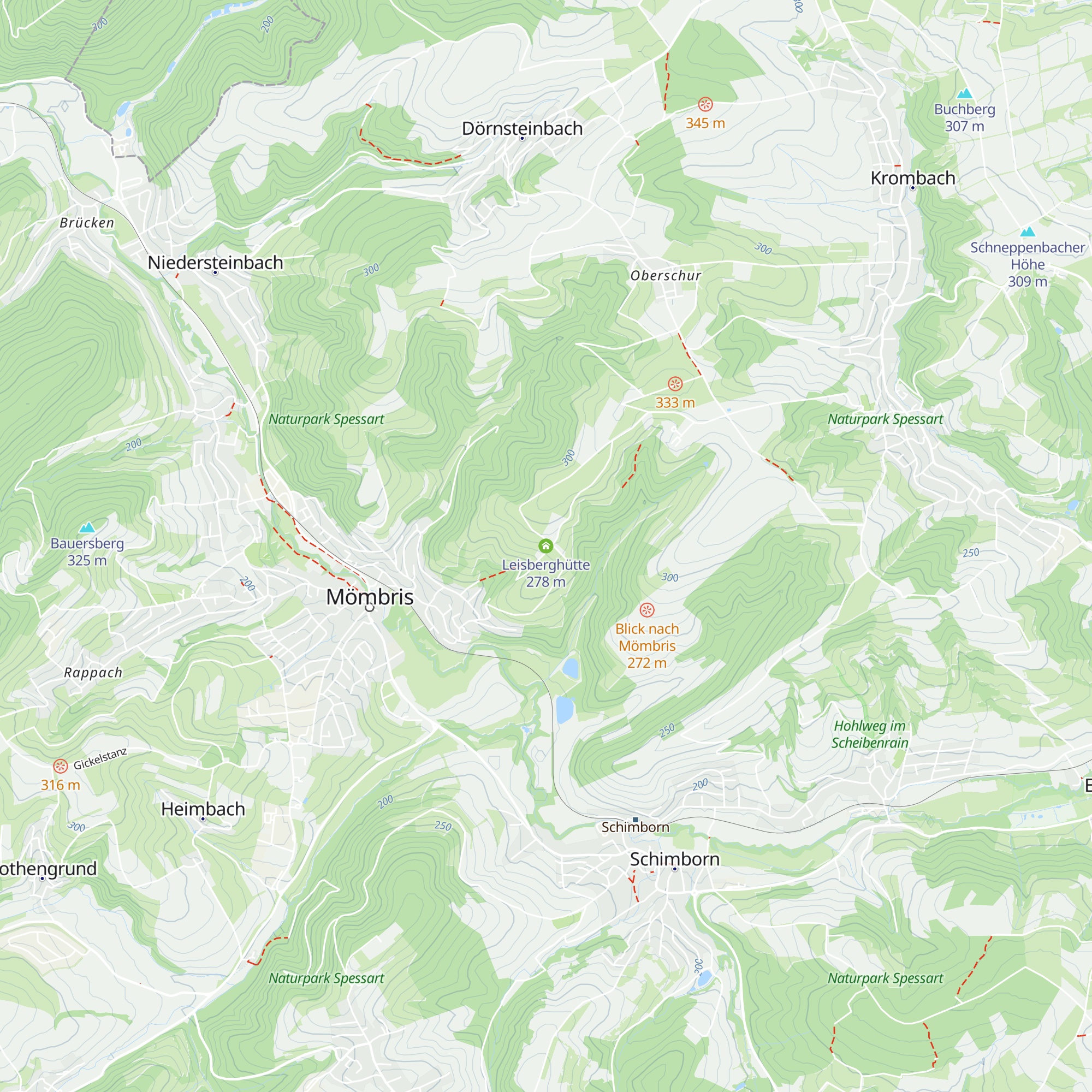 Leisberghütte map