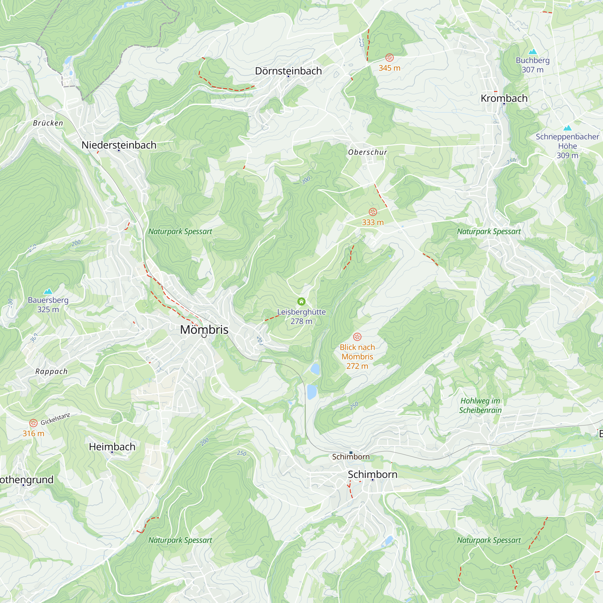 Leisberghütte map