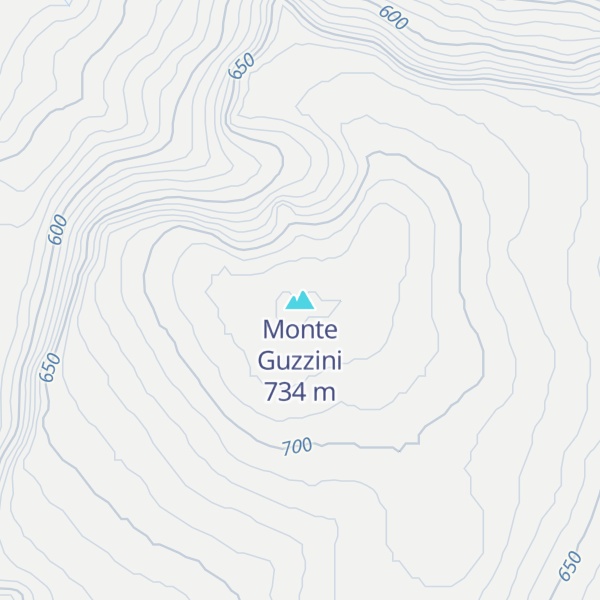 Map of Monte Guzzini