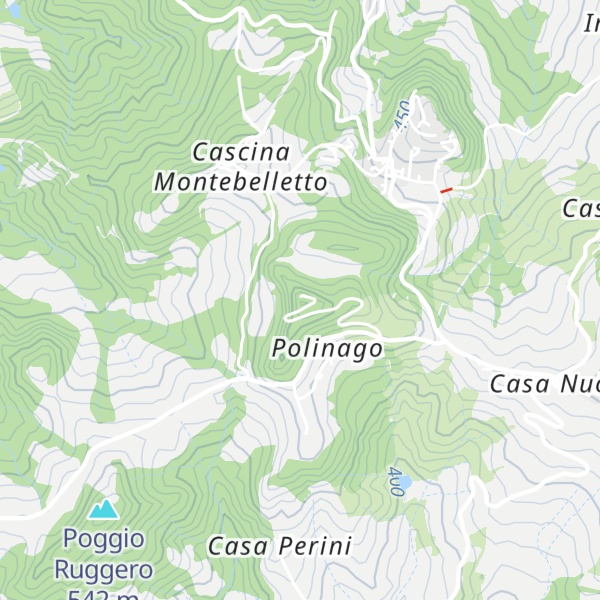 Map of Monte Pessina