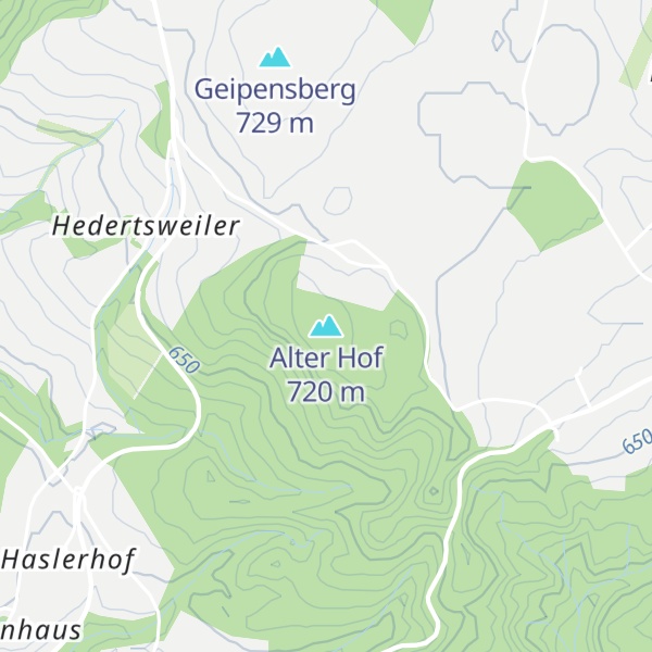 Map of Alter Hof