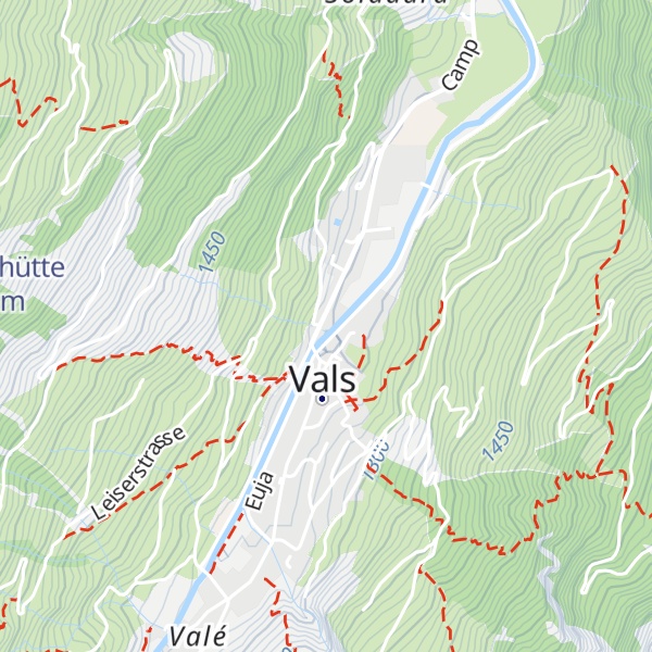 Map of VisitVals