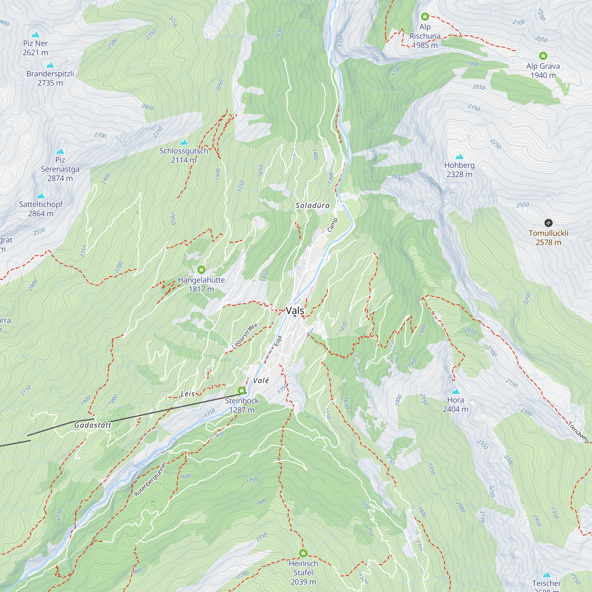 VisitVals map
