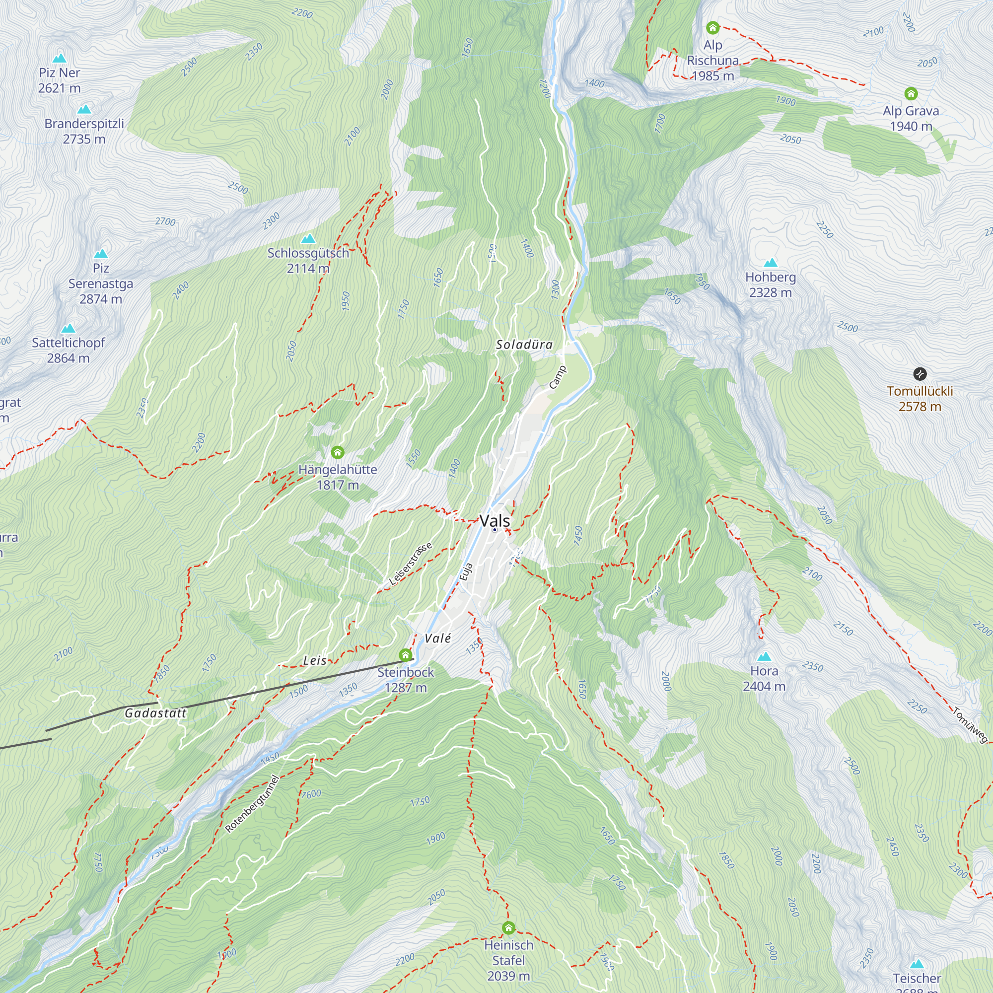 VisitVals map