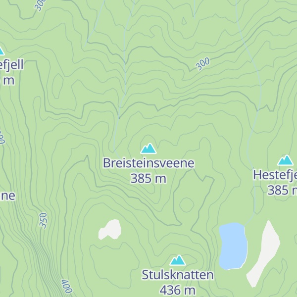 Map of Breisteinsveene