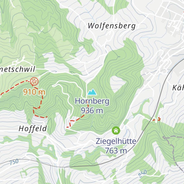 Map of Hornberg
