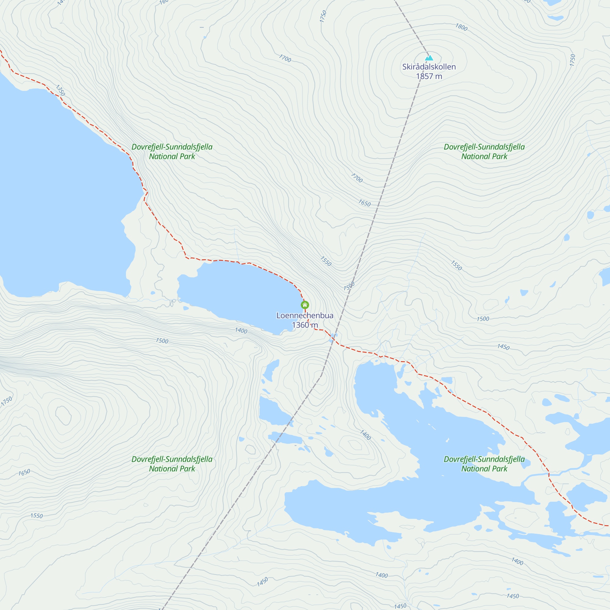 Loennechenbua map